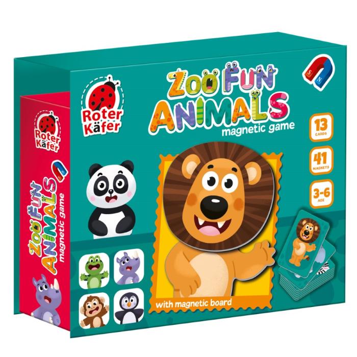 Μαγνητικό Παιχνίδι – Zoo fun animals