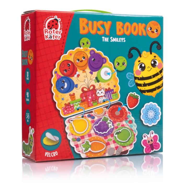 Busy Book με Velcro Φατσούλες