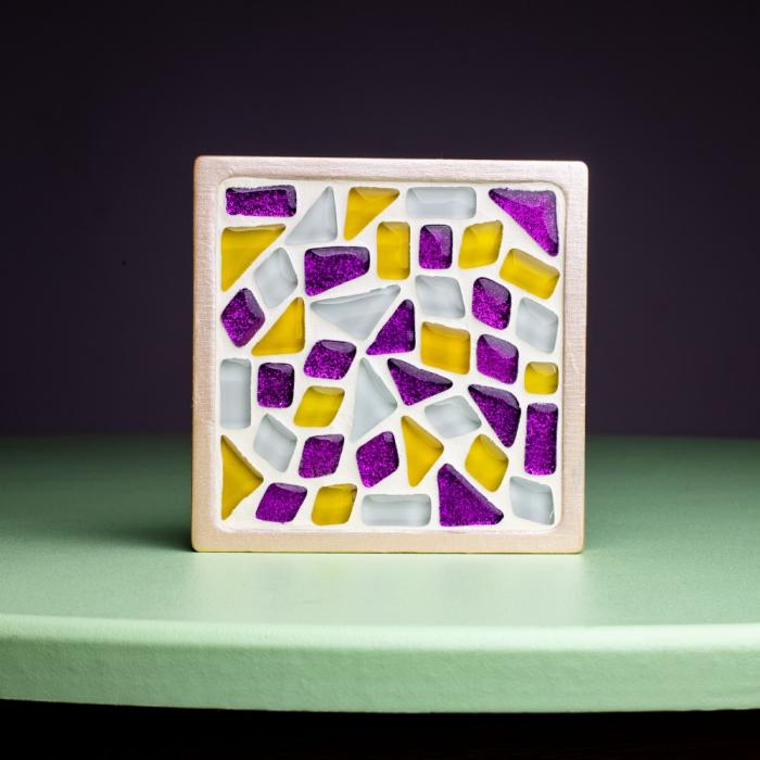 DYI Σετ Μωσαϊκού 2 Σουβέρ (Square)