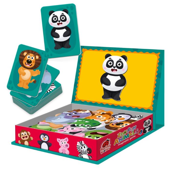 Μαγνητικό Παιχνίδι – Zoo fun animals