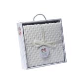 Κουβέρτα Microfiber Μπεζ 110x140εκ.