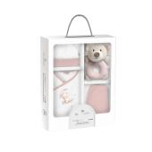 Don Algodon Bear Σετ Δώρου 4 τμχ (0-6 μηνών) Pink