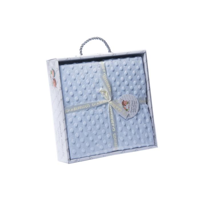 Κουβέρτα Microfiber Σιέλ 110x140εκ.