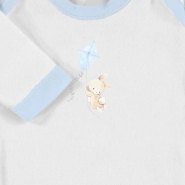 Don Algodon Bunny Σετ Δώρου 5 τμχ (0-6 μηνών) Blue