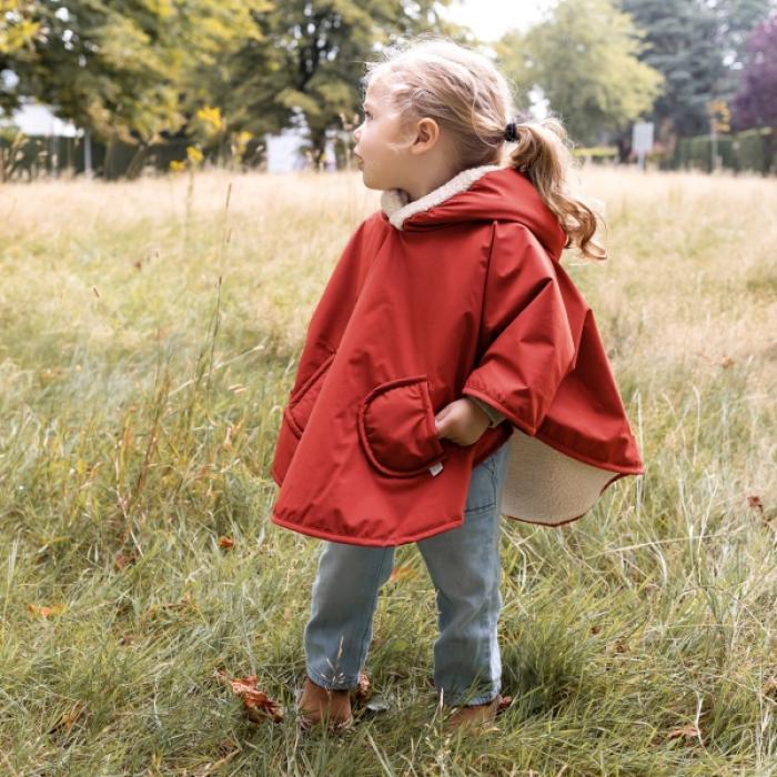 Bemini Αδιάβροχο Poncho Ταξιδίου Red 9-36M.