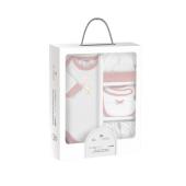 Don Algodon Bunny Σετ Δώρου 5 τμχ (0-6 μηνών) Pink