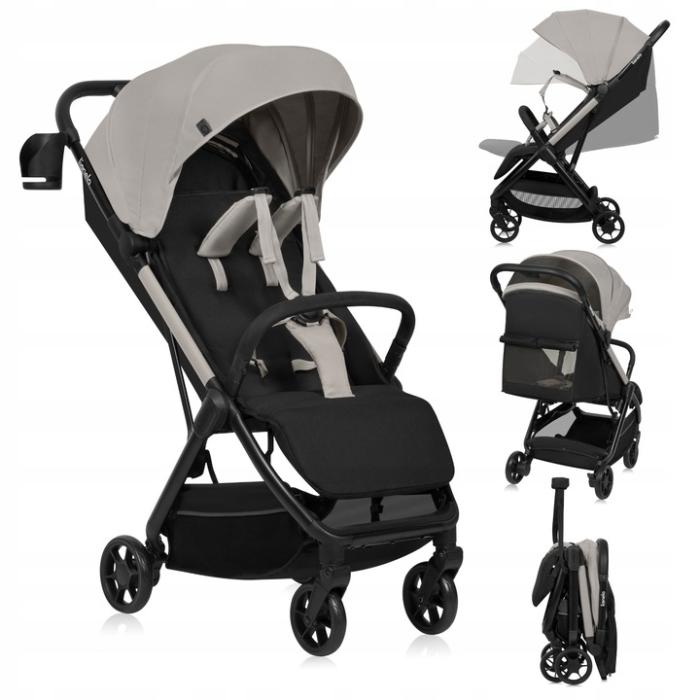 Lionelo Julie Air Καρότσι Ταξιδίου έως 22kg Beige Sand