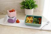 Melii – Bento Σιλικόνης 2 Θέσεων 700ml Sage/Cactus