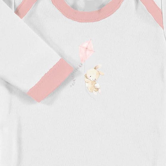 Don Algodon Bunny Σετ Δώρου 5 τμχ (0-6 μηνών) Pink