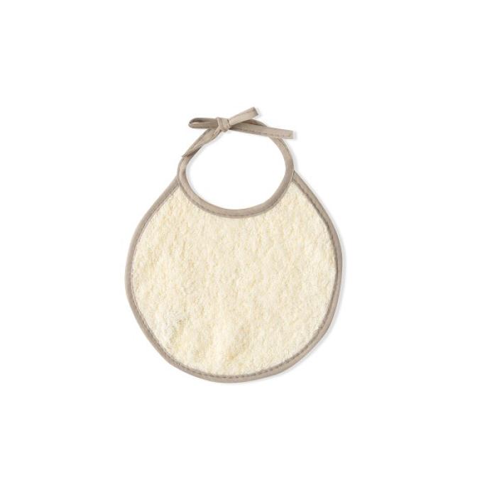 Interbaby Jirafa Elefante Μπουρνούζι Κάπα &#038; Σαλιάρα Beige