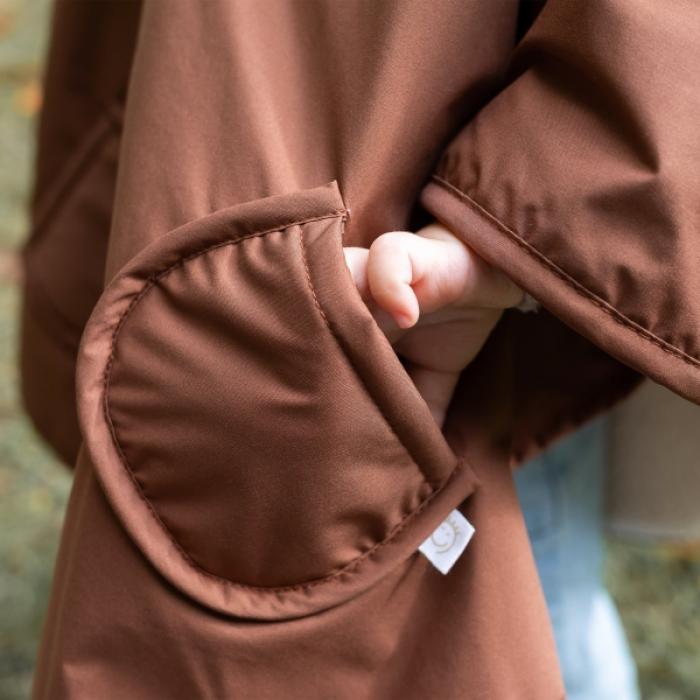 Bemini Αδιάβροχο Poncho Ταξιδίου Brown 9-36M.