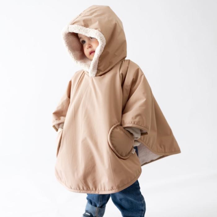 Bemini Αδιάβροχο Poncho Ταξιδίου Beige 9-36M.