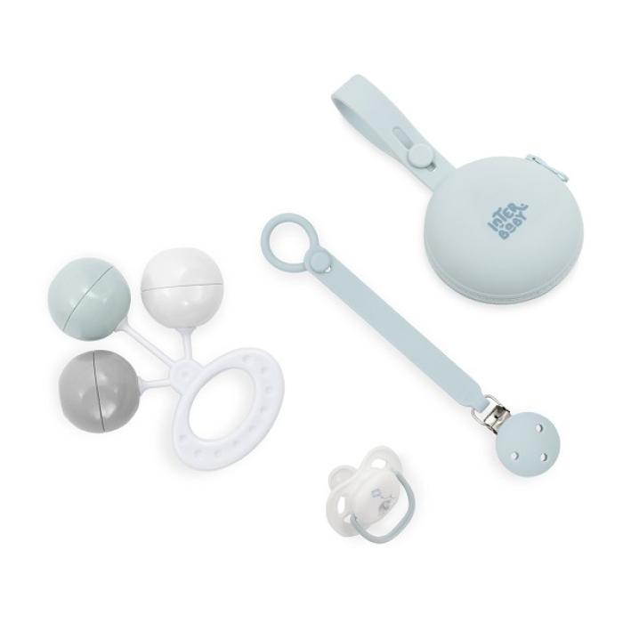 Interbaby Βρεφικό Σετ Δώρου 4τμχ Blue