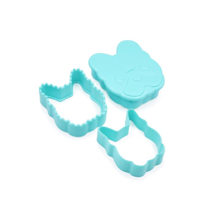 Melii – Sandwich Cutters Dino/Bulldog 6 τεμ.