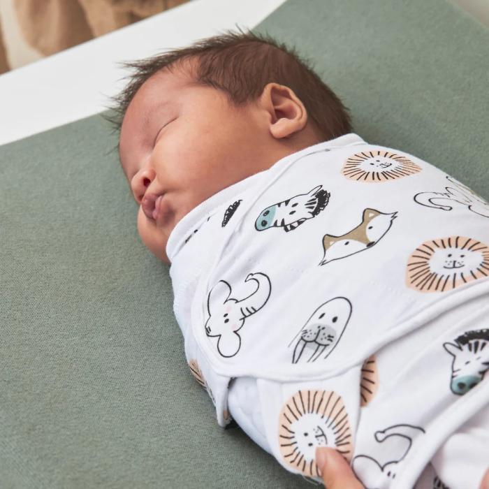 Meyco Swaddle White 0-3 μηνών