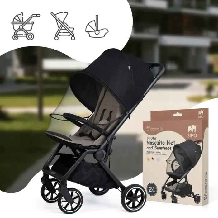 Sipo 2 in 1 Κουνουπιέρα – Σκίαστρο