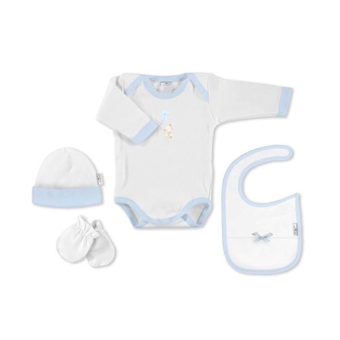 Don Algodon Bunny Σετ Δώρου 5 τμχ (0-6 μηνών) Blue