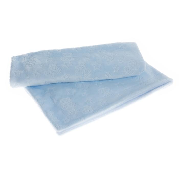 Κουβέρτα Microfiber Σιέλ 80x110εκ.