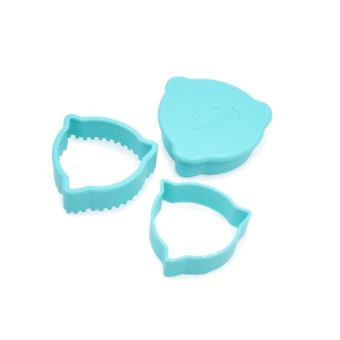 Melii – Sandwich Cutters Bear/Shark 6 τεμ