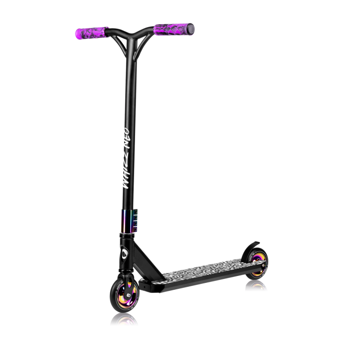 Lionelo Whizz Παιδικό Πατίνι Neo Black Carbon Multicolor