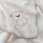 Interbaby Κουβέρτα Αγκαλιάς 80X110 Bear Beige