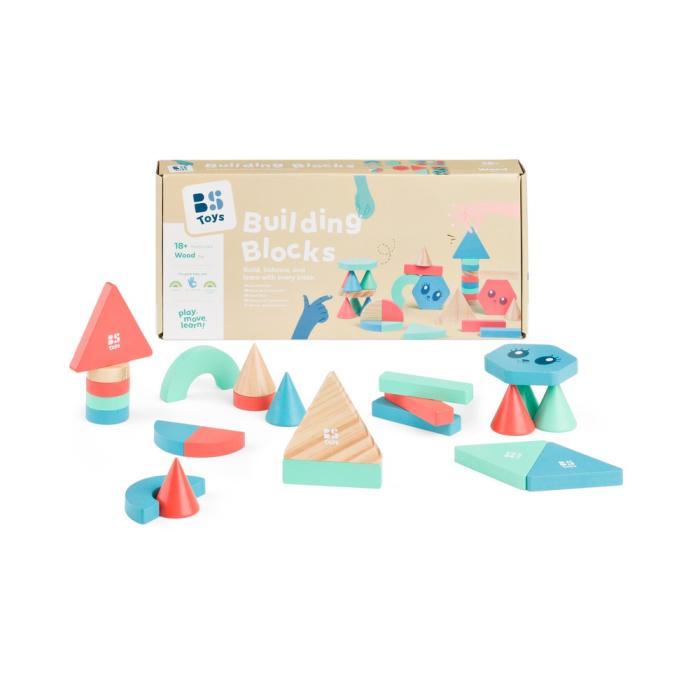 Bs Toys – Ξύλινα Τουβλάκια