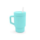 Melii – Παγούρι Σιλικόνης με Καλαμάκι Tumbler Μπλε