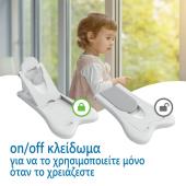 Ασφάλεια για επάλληλη συρόμενη πόρτα/παράθυρο 2τμχ