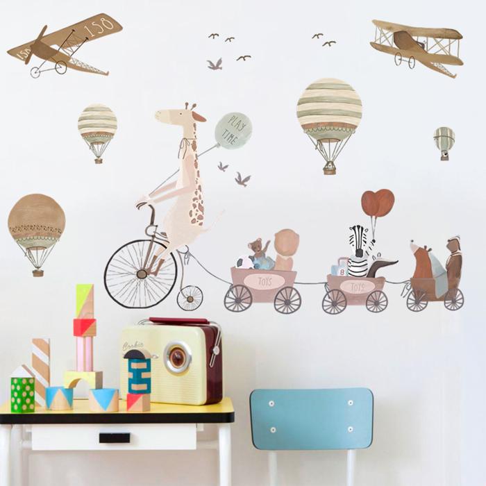 Sipo Wall sticker Giraffe and Friends