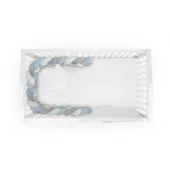 Interbaby Βρεφική Πάντα Πλεξίδα Blue