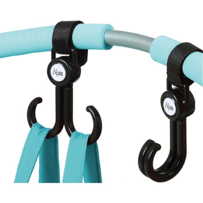 Γάντζος Καροτσιού 2τμχ Περιστροφή 360° 28/08