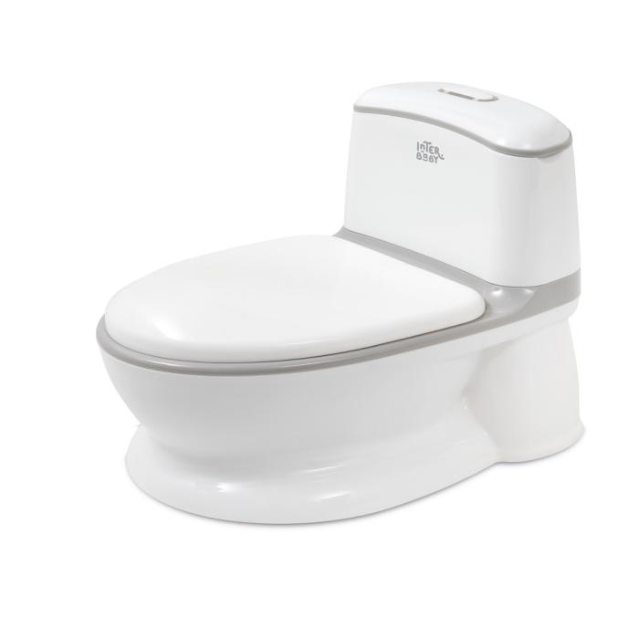 Interbaby Baby WC Παιδικό Γιο-γιο White – Grey