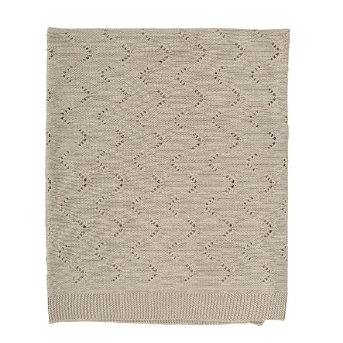 Κουβέρτα Αγκαλιάς/Καροτσιού Bamboo Λαδί 75x90 εκ.