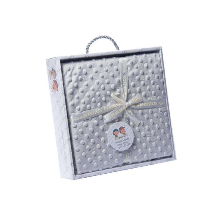 Κουβέρτα Microfiber Γκρι  80x110εκ.