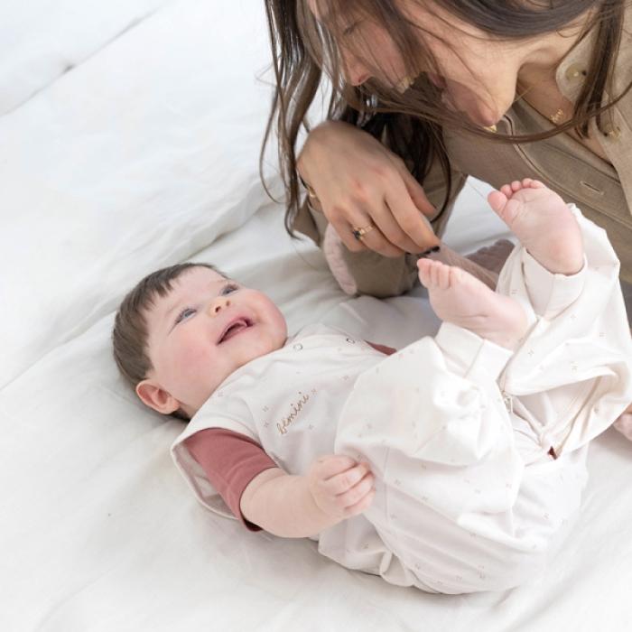 Bemini Magic Bag®0.5Tog Pudding Jersey Cru 4-12M.