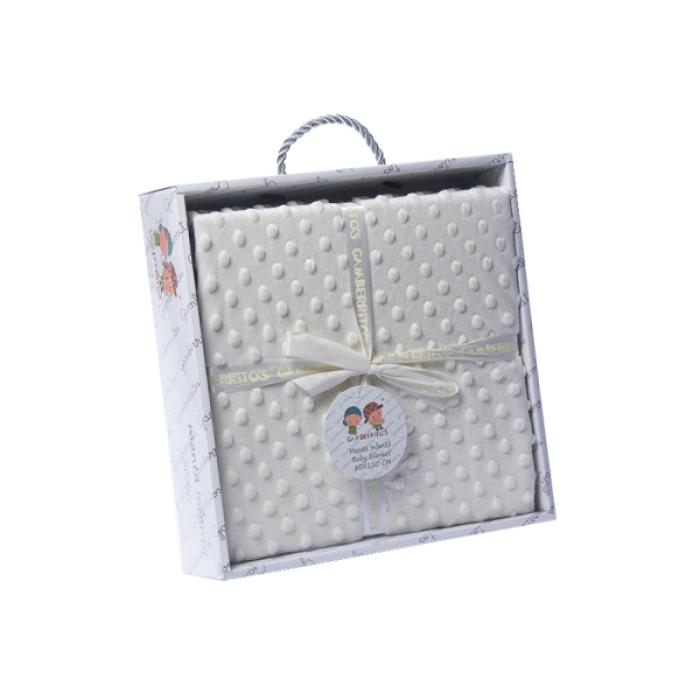 Κουβέρτα Microfiber Μπεζ 80x110εκ.