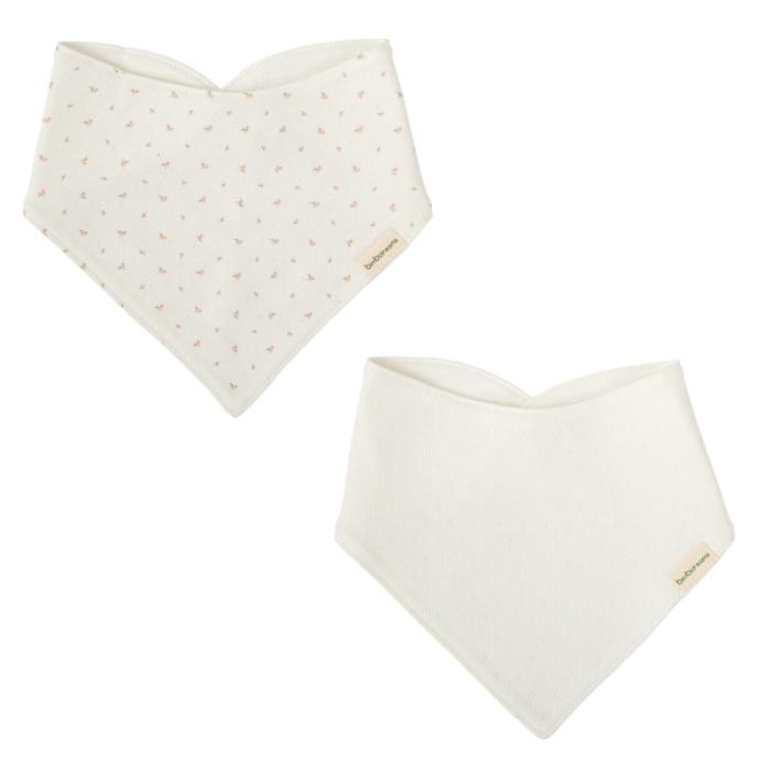 Σαλιάρα Μπαντάνα Pointille 43x21cm.Σετ 2τμχ.