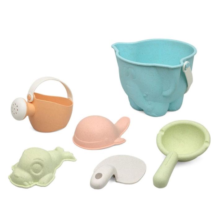 Σετ Κουβαδάκια Παραλίας Βιοδιασπώμενα Elephant 6τμχ.