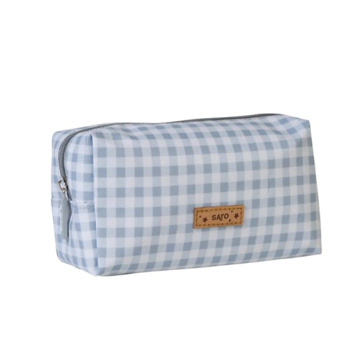 Αδιάβροχη Κασετίνα Vichy 18x17x8εκ.