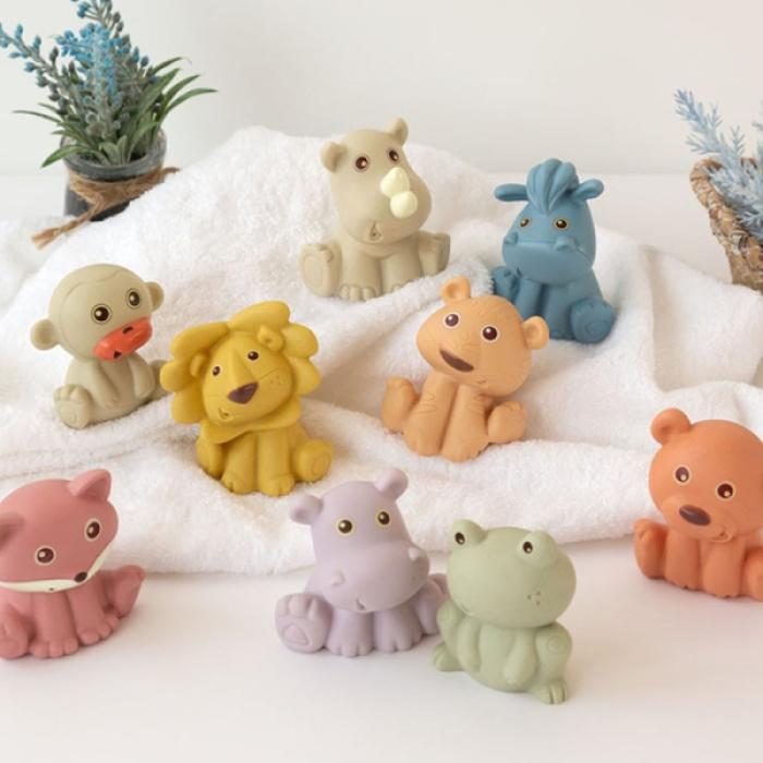 Παιχνίδια Μπάνιου Zωάκια σε σταντ | 18τμχ  