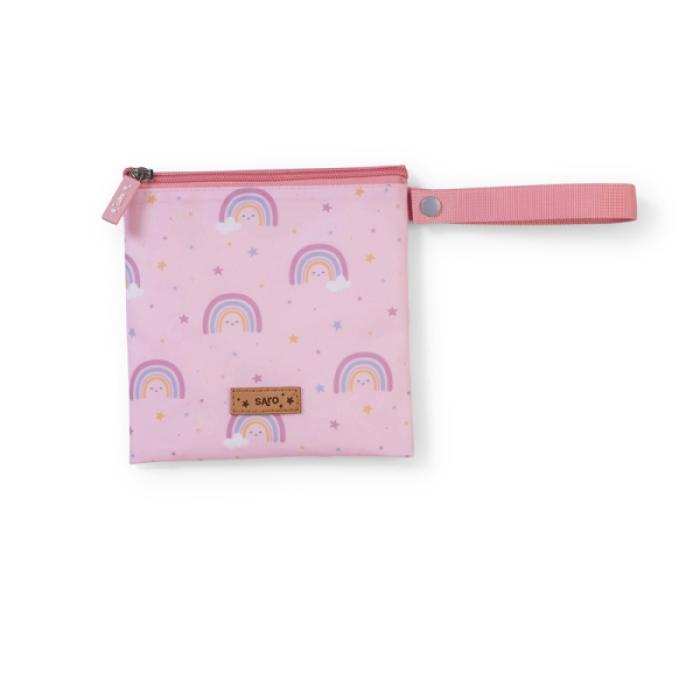 Αδιάβροχο Lunch Bag Saro Rainbow 17x17x1εκ.