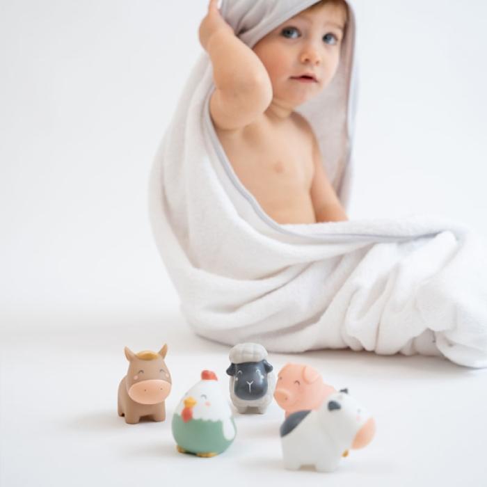 Παιχνίδι Μπάνιου Funny Farm 5τμχ.