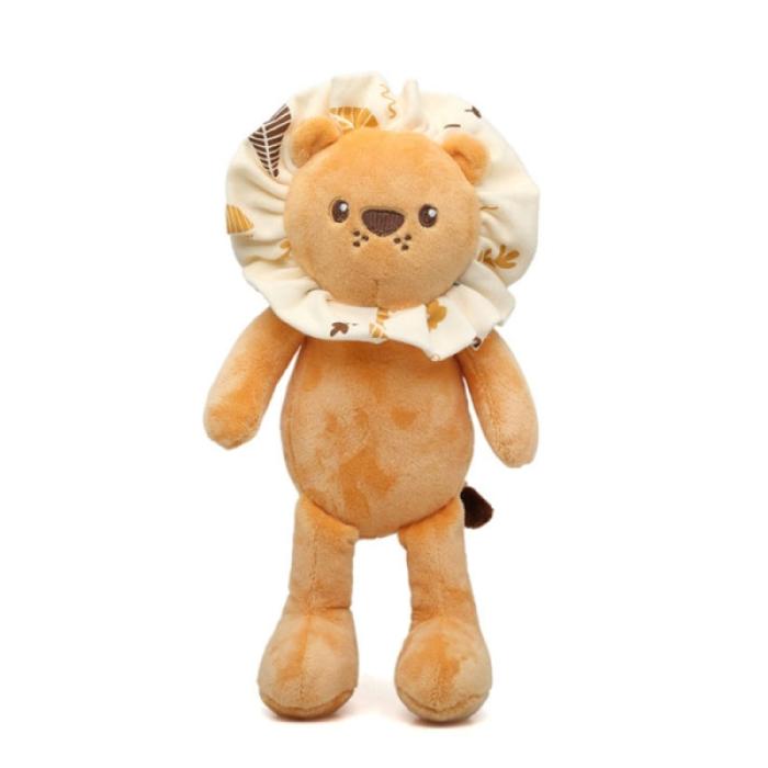 Λούτρινο Λιονταράκι σε συσκευασία δώρου 29cm.