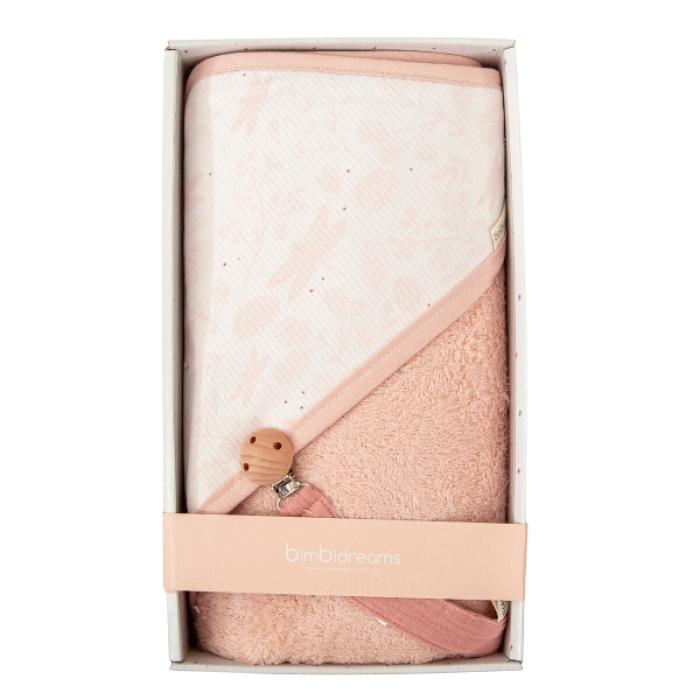 Σετ Δώρου Κάπα Μπουρνούζι με κλιπ Πιπίλας Dafne