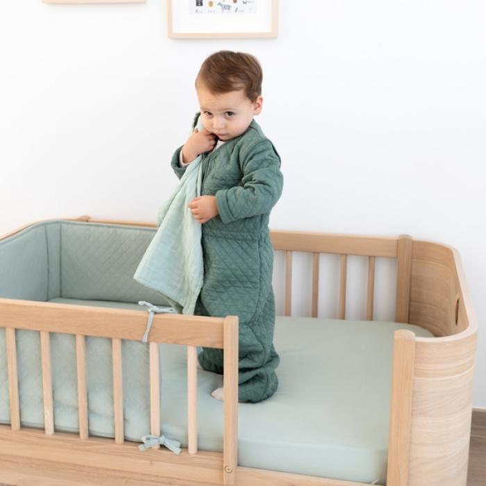 Bemini Magic Bag®1.5Tog Quilt Stone Green 12-24M.