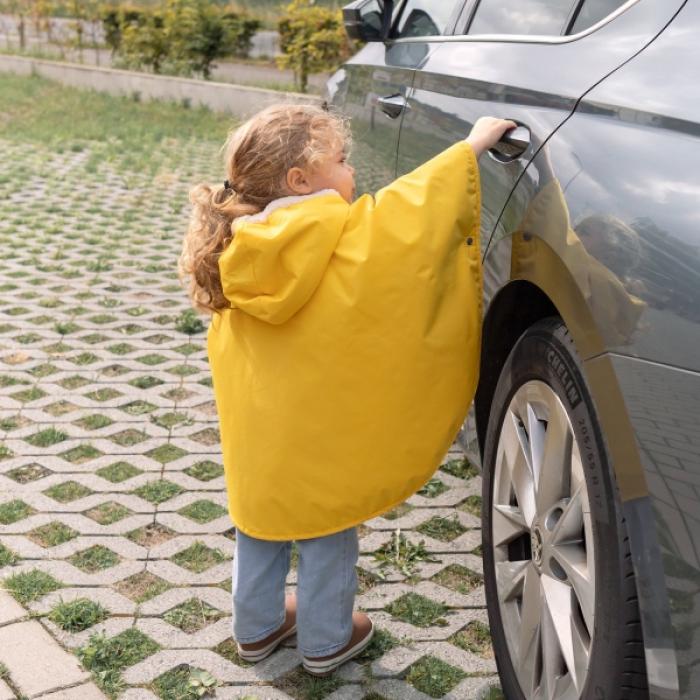 Bemini Αδιάβροχο Poncho Ταξιδίου Yellow 9-36M.