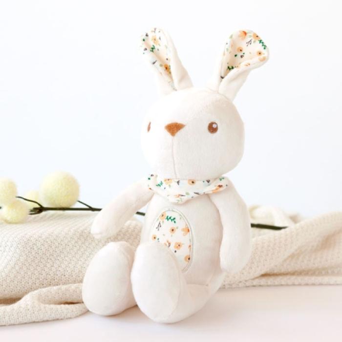 Λούτρινο Λαγουδάκι σε συσκευασία δώρου 30cm.