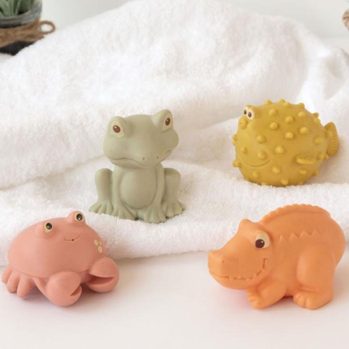 Παιχνίδι Μπάνιου Ζωάκια χωρίς τρύπα | 4τμχ  