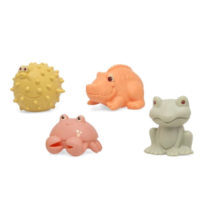 Παιχνίδι Μπάνιου Ζωάκια χωρίς τρύπα | 4τμχ  