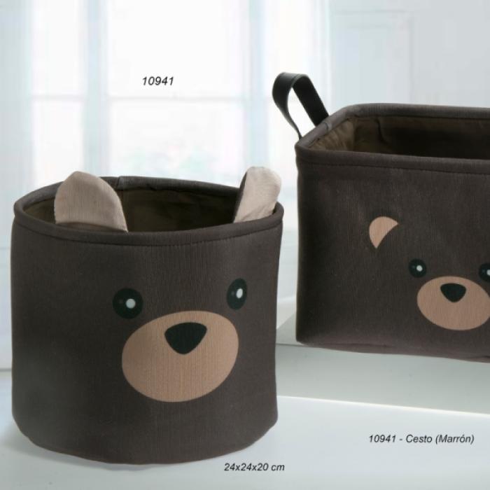 Καλάθι Αποθήκευσης Αρκούδος 24x24x20εκ.